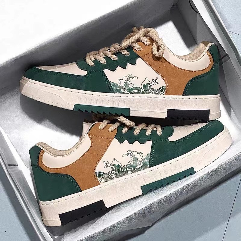 Men's Spring Sports Flat-Soled Sneakers - Image 2