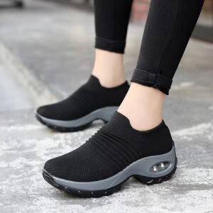 Spring Travel Casual Height-Boosting Air-Cushioned Outdoor Soft-Soled Sneakers