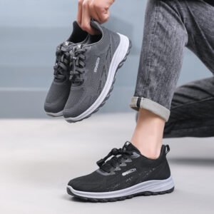 Men's Fashion Mesh Breathable Casual Sneakers