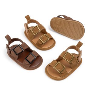 Summer Baby Rubber-soled First-walking Shoes