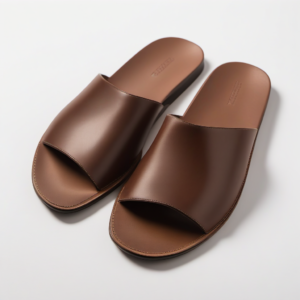 Men’s Leather Slide Sandals