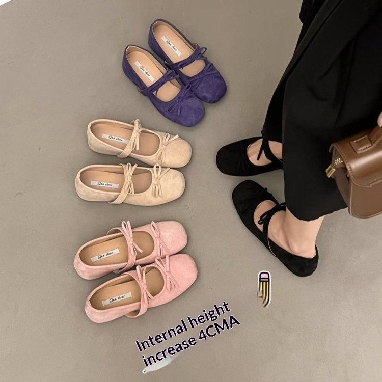 Women's Fashionable Canvas Bow-Knot Casual Shoes - Image 4