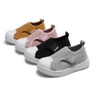 Girls Boys Casual Shoes Spring Infant Toddler Shoes Comfortable Non-slip Soft Bottom Children Sneakers Baby Ki