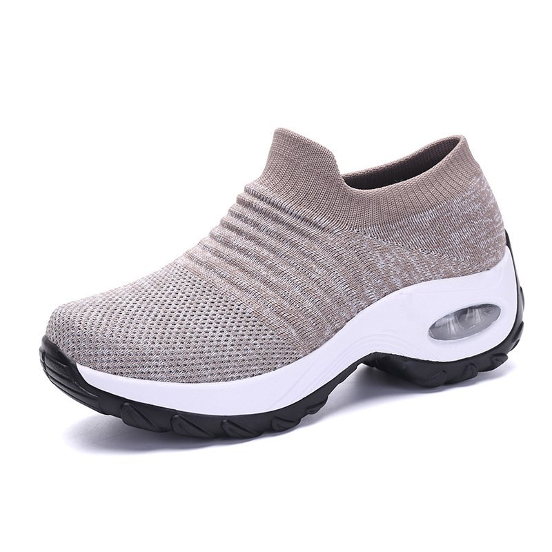 Spring Travel Casual Height-Boosting Air-Cushioned Outdoor Soft-Soled Sneakers