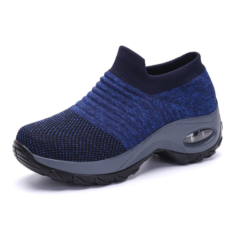 Spring Travel Casual Height-Boosting Air-Cushioned Outdoor Soft-Soled Sneakers