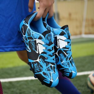 36-45 Football Shoes Sneakers Men Women,Low Top Spike Cleats Football Boots Youth Kids,Soccer Athletics Traini