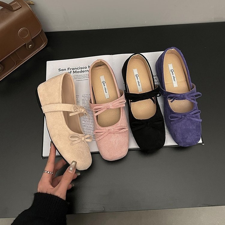 Women's Fashionable Canvas Bow-Knot Casual Shoes