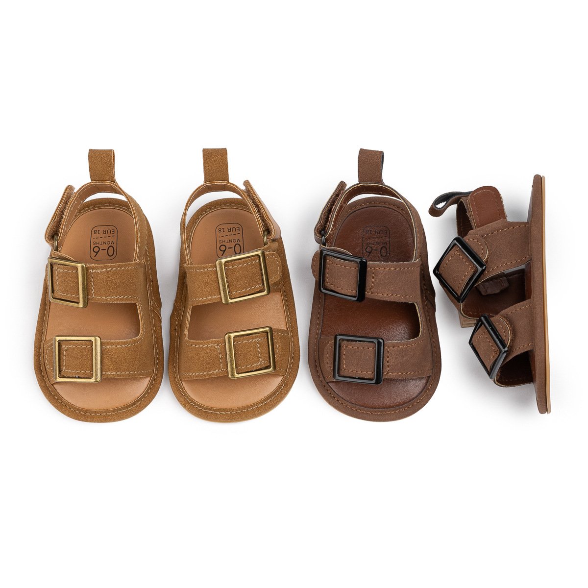 Summer Baby Rubber-soled First-walking Shoes