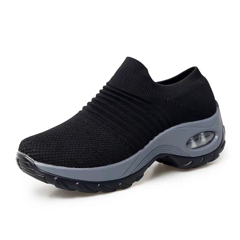 Spring Travel Casual Height-Boosting Air-Cushioned Outdoor Soft-Soled Sneakers
