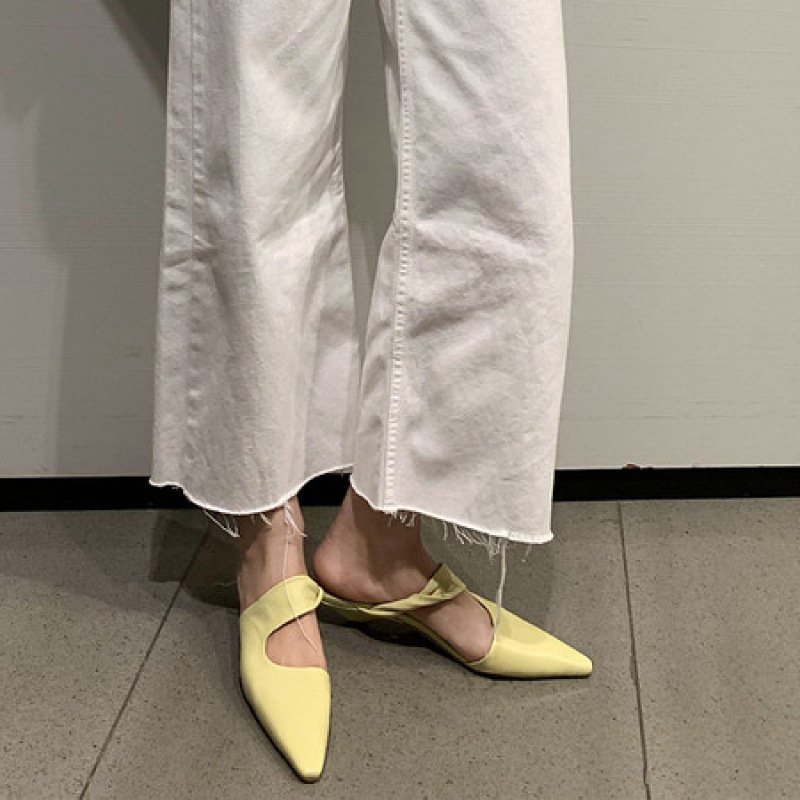 High-heeled Sandals Outerwear Light Luxury Summer New Arrival Handmade Vintage Style
