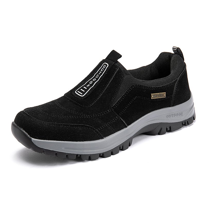 Men's Shoes Lightweight Plus Size Outdoor Climbing Boots Hiking Autumn And Winter