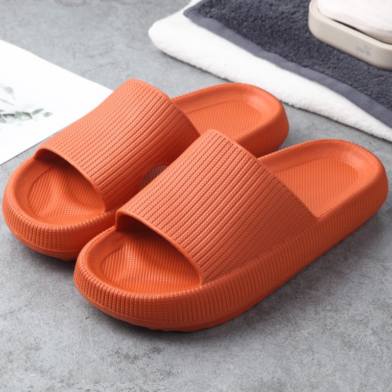 Home Slippers Couples Feel Cool Stepping On Excrement