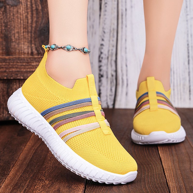 Women's Casual Shoes Breathable Mesh Surface Plus Size Soft Bottom Pumps