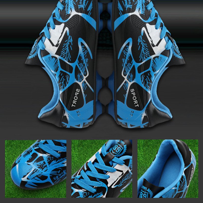 36-45 Football Shoes Sneakers Men Women,Low Top Spike Cleats Football Boots Youth Kids,Soccer Athletics Traini