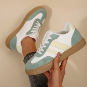 Assorted Colors Retro Sports Women's Shoes White Shoes