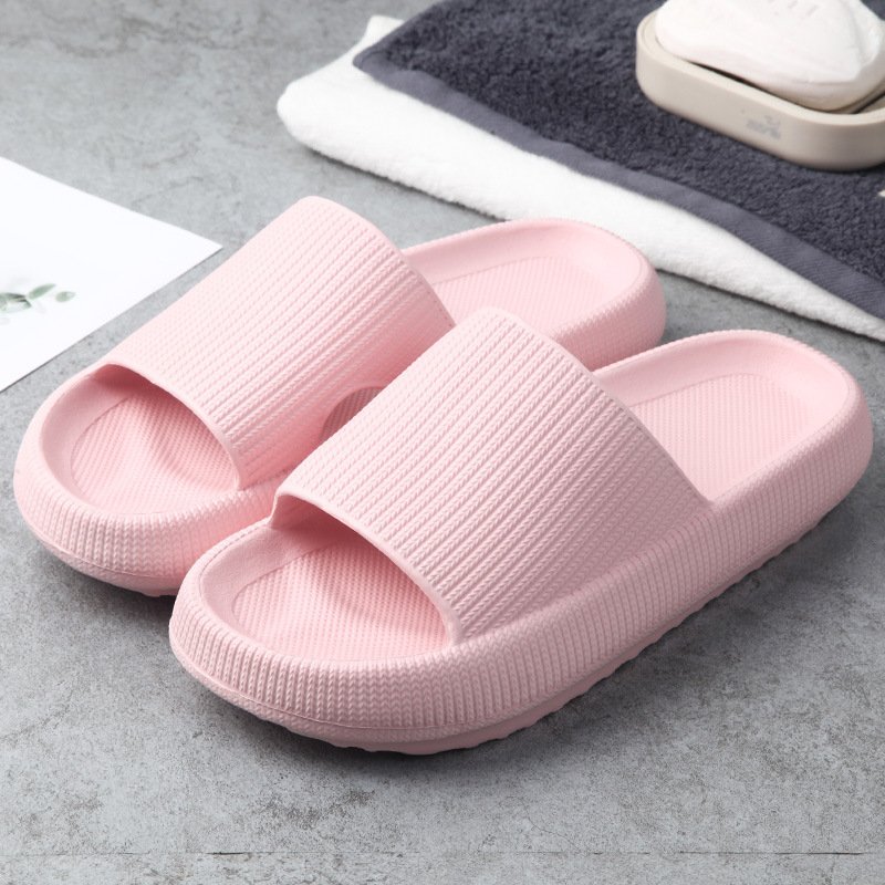 Home Slippers Couples Feel Cool Stepping On Excrement