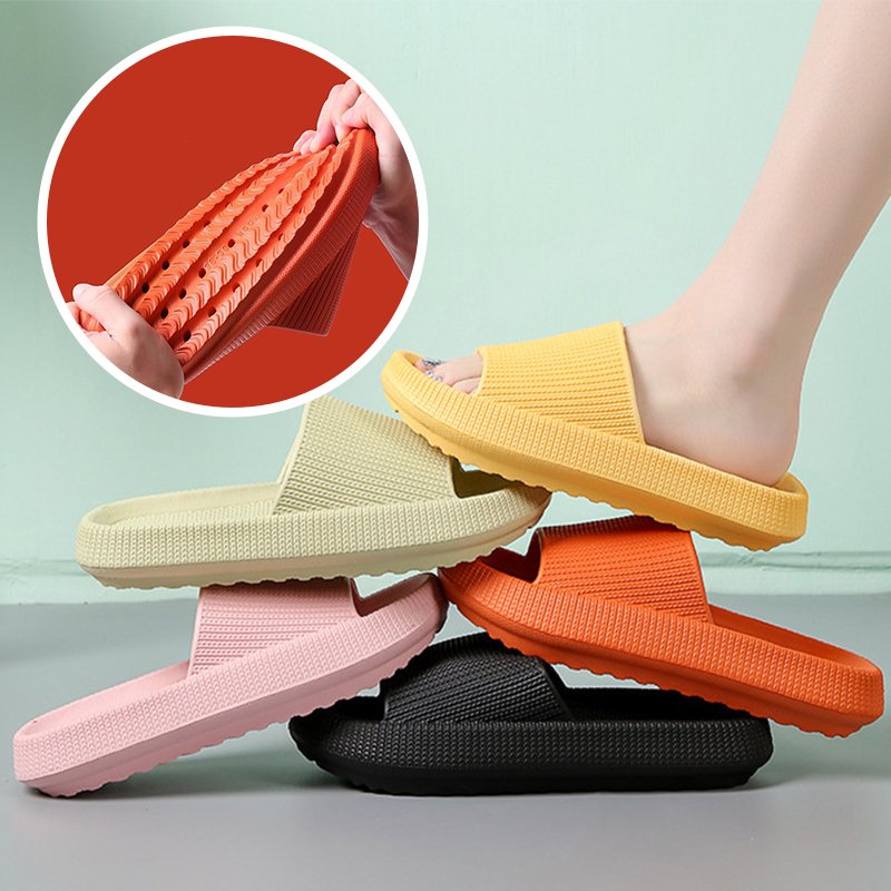 Home Slippers Couples Feel Cool Stepping On Excrement