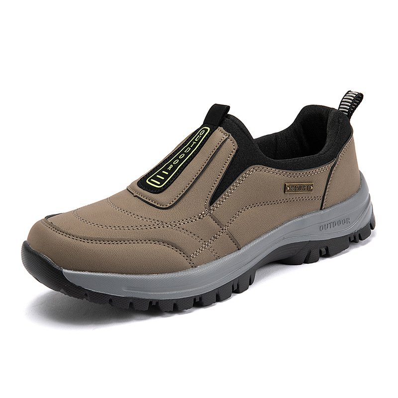 Men's Shoes Lightweight Plus Size Outdoor Climbing Boots Hiking Autumn And Winter
