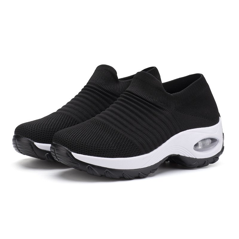 Spring Travel Casual Height-Boosting Air-Cushioned Outdoor Soft-Soled Sneakers