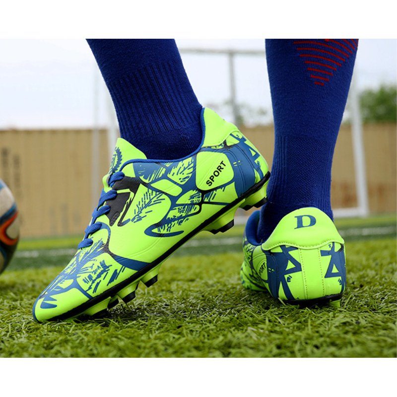 36-45 Football Shoes Sneakers Men Women,Low Top Spike Cleats Football Boots Youth Kids,Soccer Athletics Traini