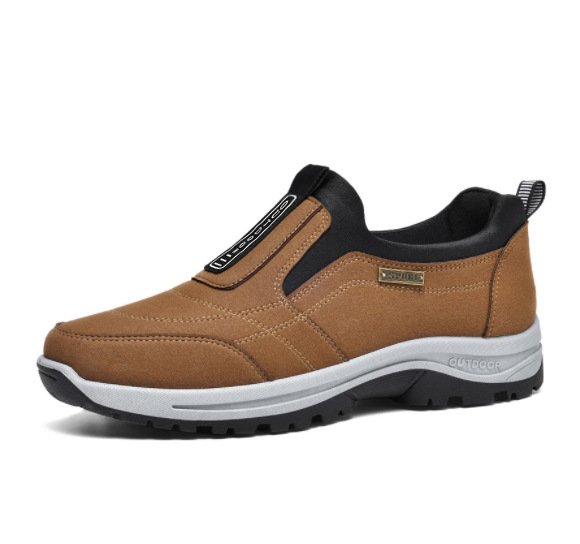 Men's Shoes Lightweight Plus Size Outdoor Climbing Boots Hiking Autumn And Winter