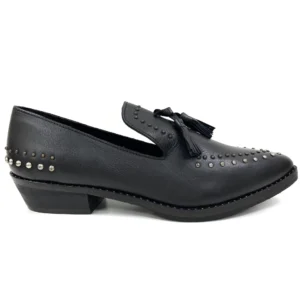 SoleRoot Milan Minimalist Mule — Jet Black