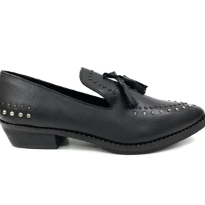 SoleRoot Milan Minimalist Mule — Jet Black