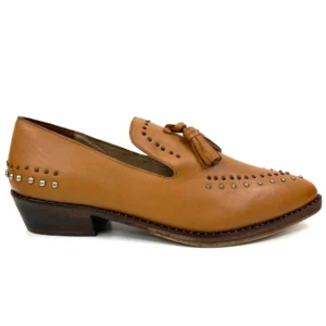 SoleRoot Milan Minimalist Mule — Saddle Tan