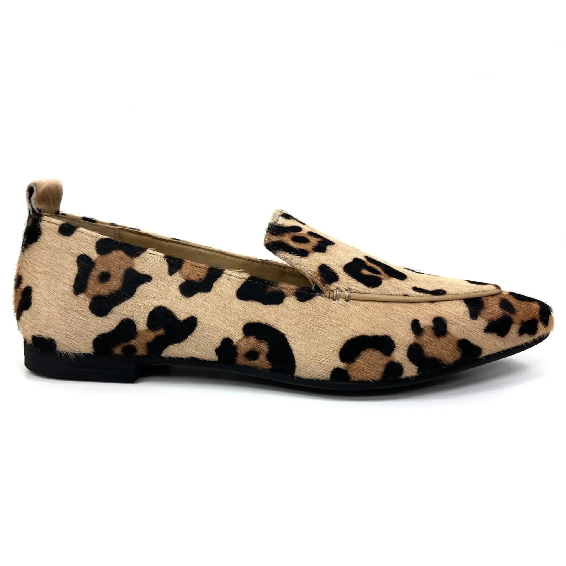SoleRoot Milan Addy Minimalist Flat — Amber Tortoise