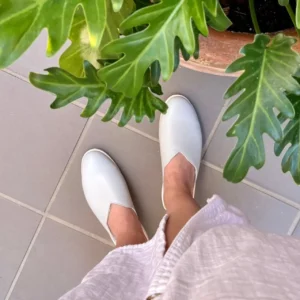 SoleRoot CloudRecovery Lounge Mule — Heather Grey