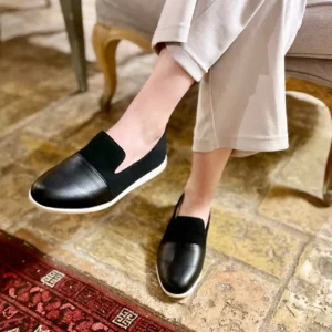 SoleRoot Merino Lounge Loafer — Onyx Black