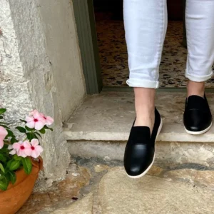 SoleRoot Merino Lounge Loafer — Onyx Black