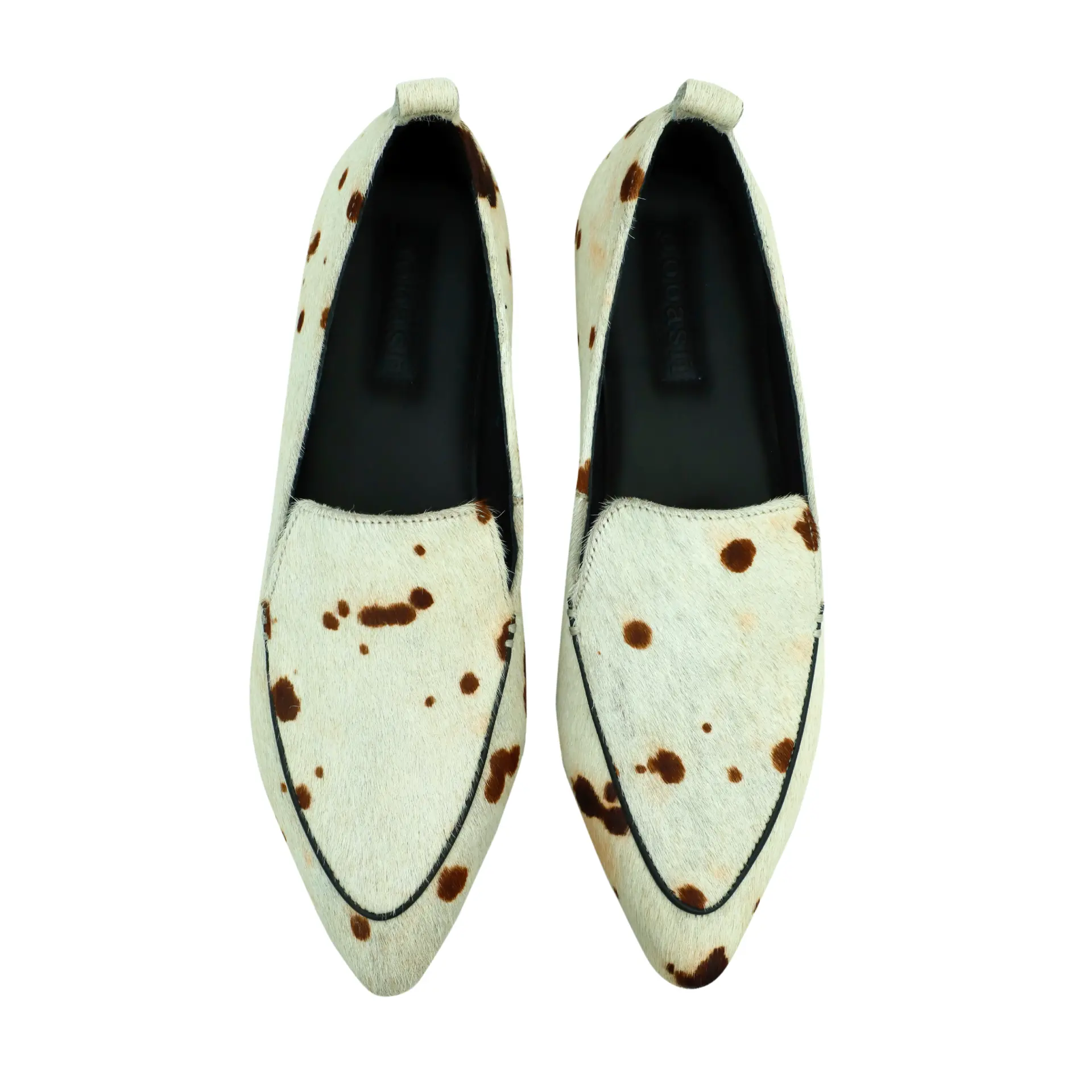 SoleRoot Milan Lady Minimalist Flat — Chalk White