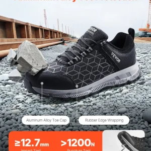 SoleRoot Apex Work Breathable Standing Trainer — Carbon Black