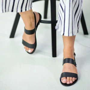 SoleRoot Olympus Iris Minimalist Leather Sandal — Sunlit Gold