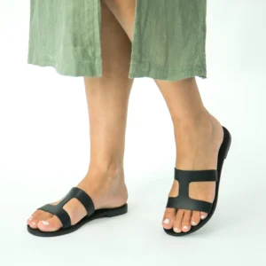 SoleRoot CloudRecovery Bia Dual-Strap Recovery Slide — Raw Sienna