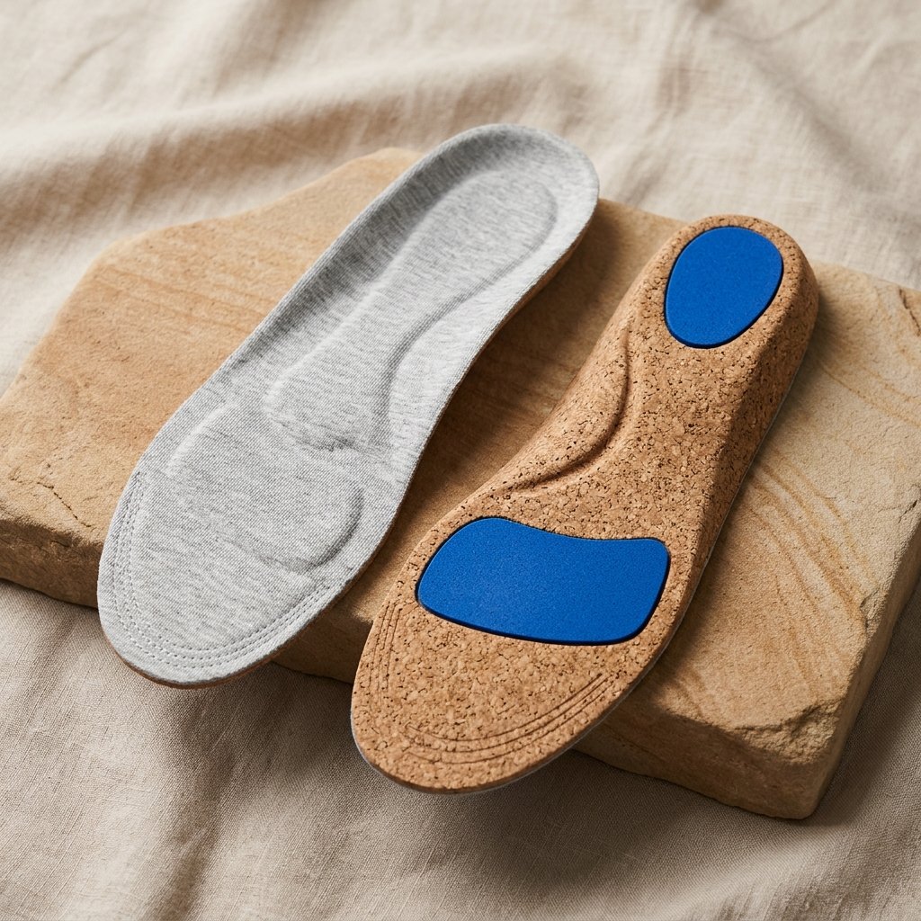 SoleRoot Active Orthotic High-Arch Cork Insoles (Pair)